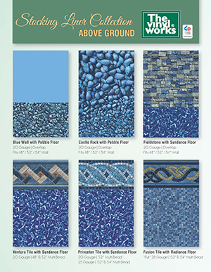 Vinyl Works Above Ground Liner Brochure #25029